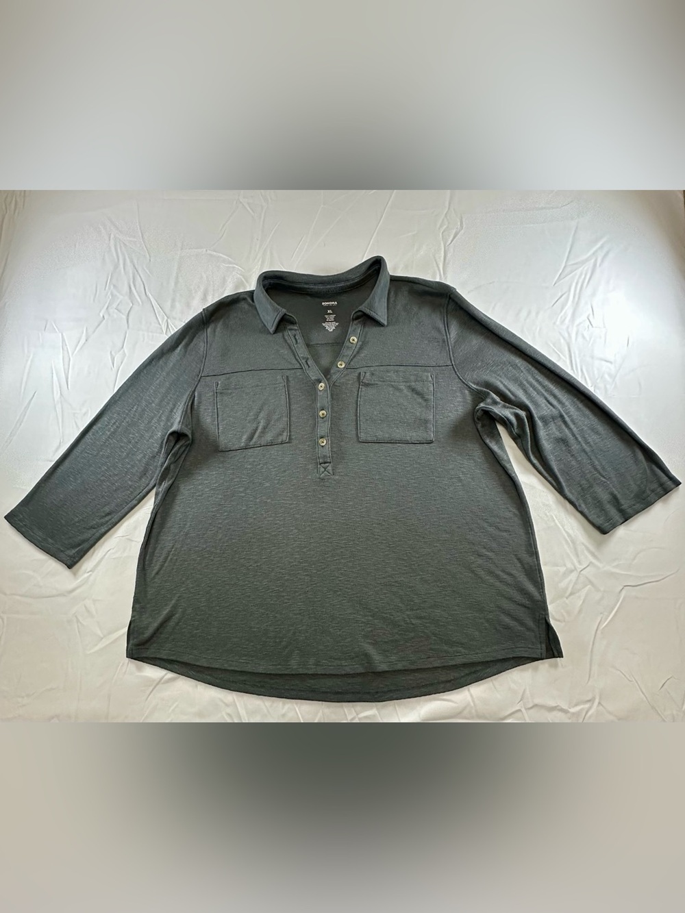 Sonoma Women’s Charcoal Gray Shirt